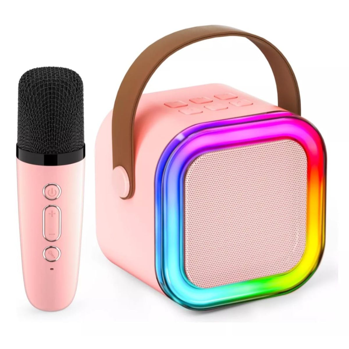 GENERICO - Parlante Altavoz Bluetooth Portátil Karaoke 1 Micrófono