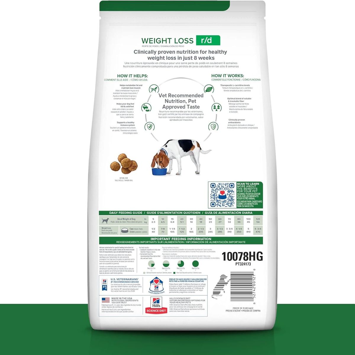 HILLS - Hill's Prescription Diet r/d Perro Pollo 17.6 lb