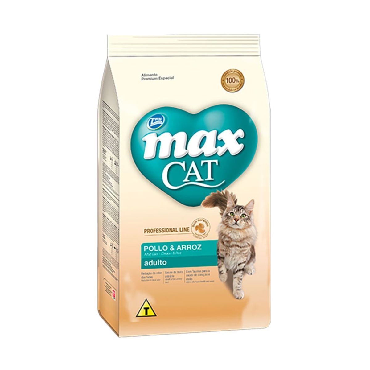 MAX CAT - Max Cat Professional Gato Adulto Pollo y Arroz 10 kg