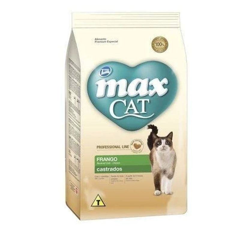 MAX CAT - Max Cat Professional Gato Castrado Pollo 3 kg