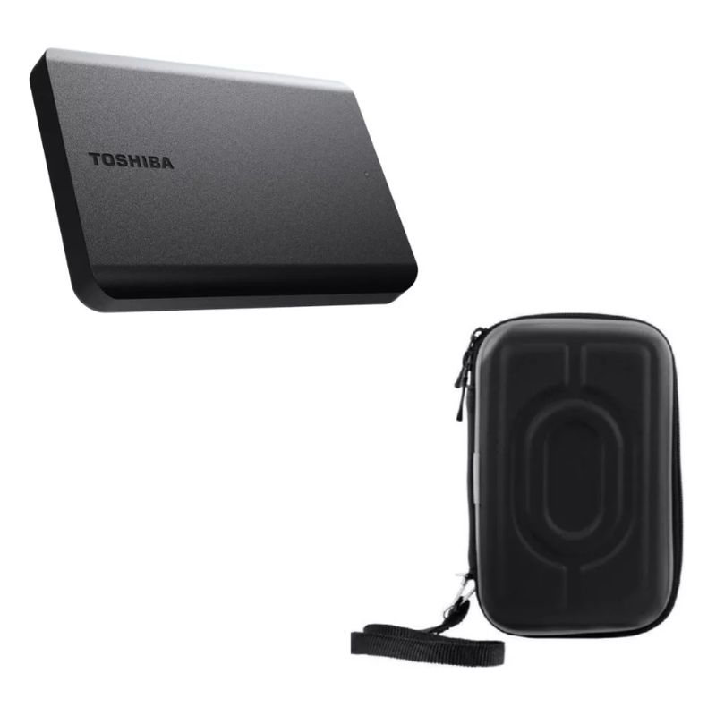 TOSHIBA - Disco Duro Externo Toshiba 2tb Teras + Estuche Antigolpe