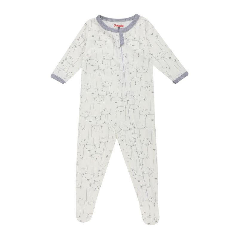 SANTANA - Pijama Bebé Bunny Niño Crudo