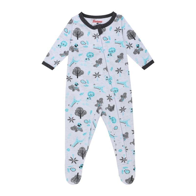 SANTANA - Pijama Bebé Bunny Niño Verde