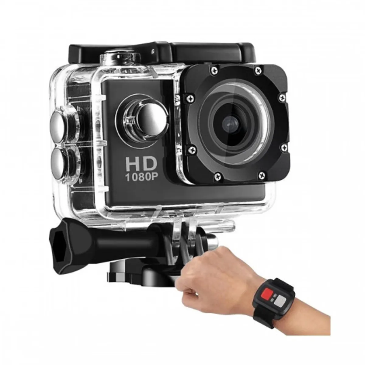 SKY - Camara Deportiva ORIGINAL 4k Ultra Hd Wifi Sumergible Gopr Control Color Negro