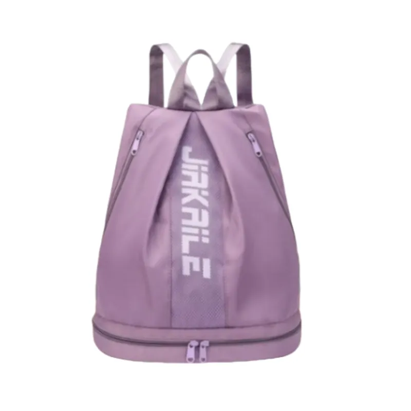 GENERICO - Morral deportivo impermeable con compartimiento de zapatos