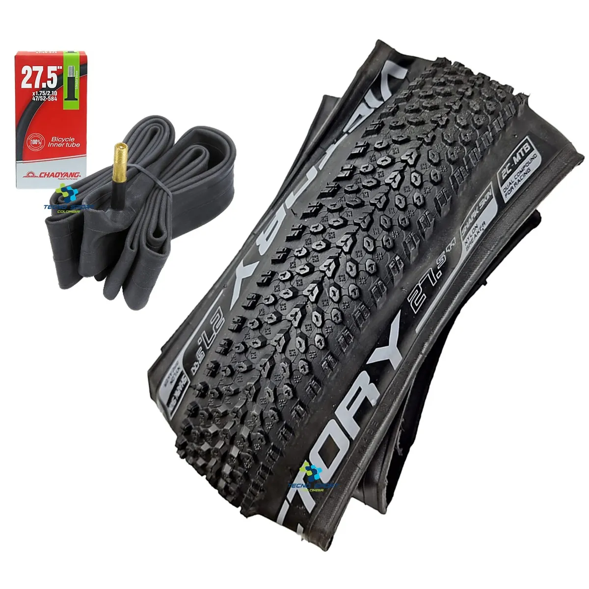 CHAOYANG - Llanta Bicicleta Mtb Chaoyang 27.5 X2.0 + Neumatico 27.5 Kit