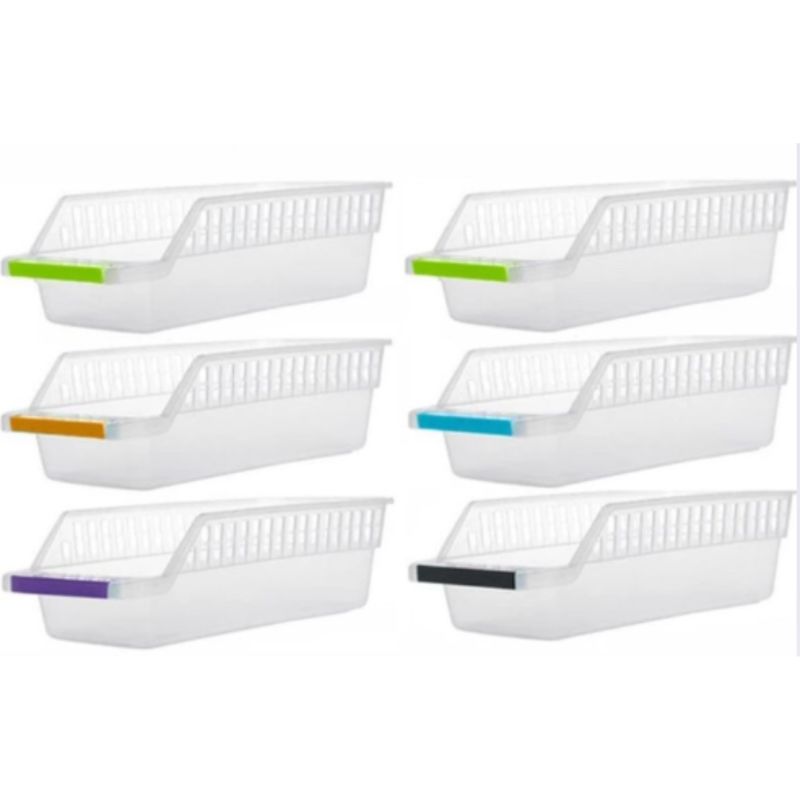 BUHOGAR - Organizador De Cocina Y Nevera Multiuso Con Regilla Escurridora Set x8