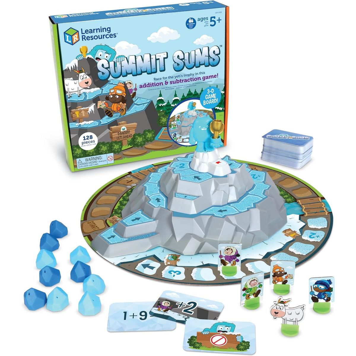 EDUCATIONAL INSIGHTS - Juego De Mesa Summit Sums Matemático Educativo Para Niños