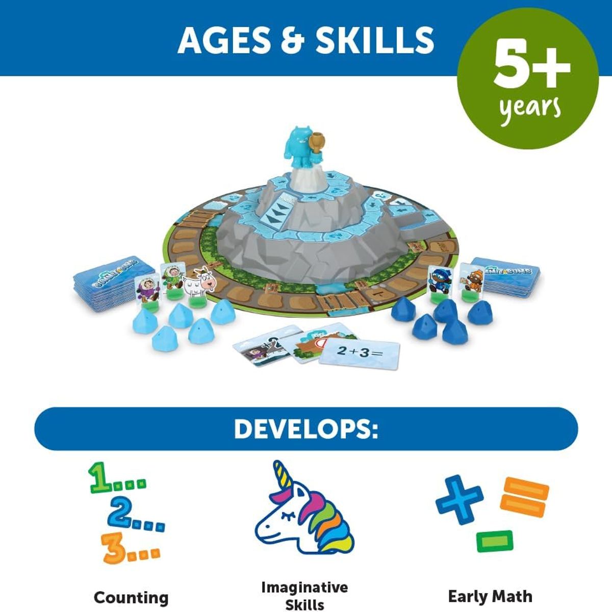 EDUCATIONAL INSIGHTS - Juego De Mesa Summit Sums Matemático Educativo Para Niños