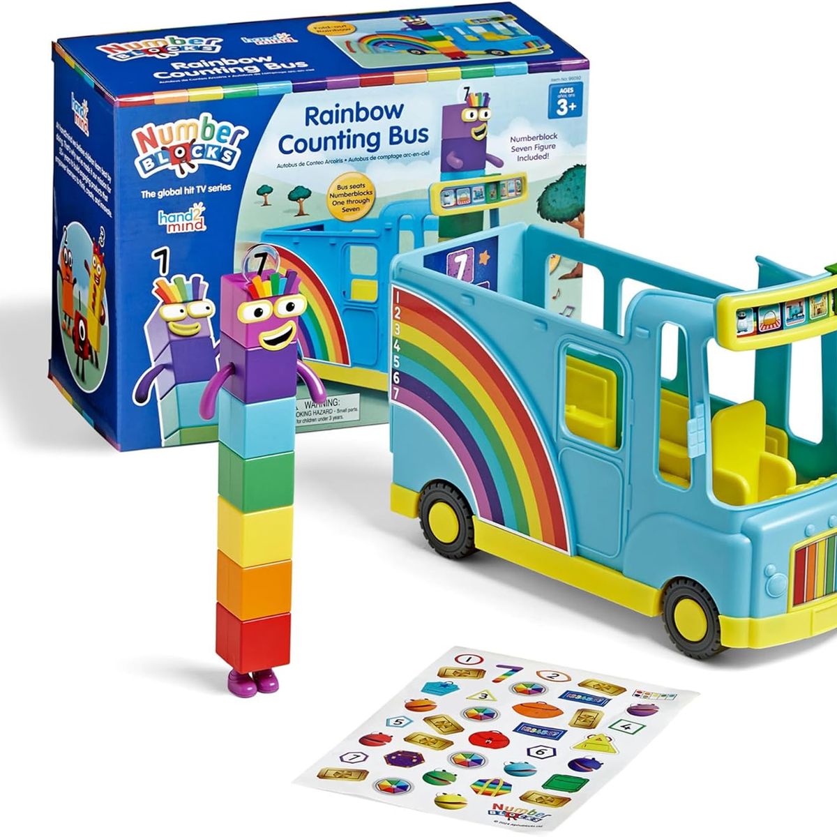 EDUCATIONAL INSIGHTS - Juego Didáctico Bus Arcoíris Numberblocks Para Niños