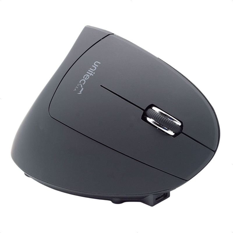 UNITEC - Mouse Ergonómico Vertical Unitec V886 Inalámbrico, 6 Botones
