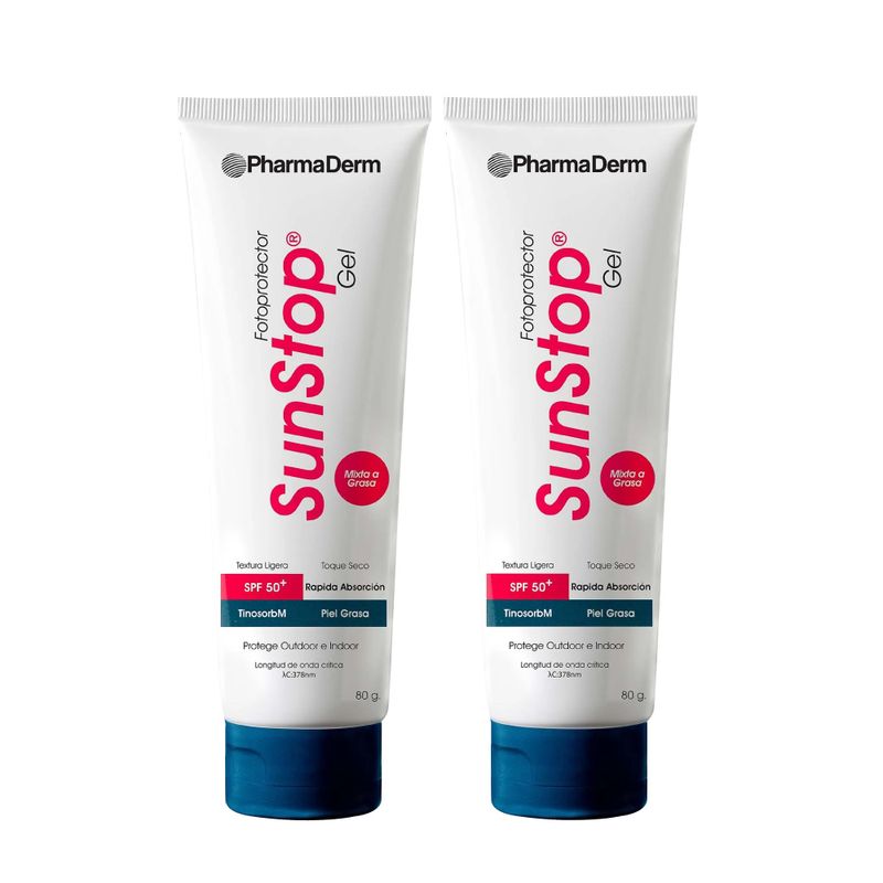 PHARMADERM - Sunstop Gel 2 un, 20% dcto - Pharmaderm