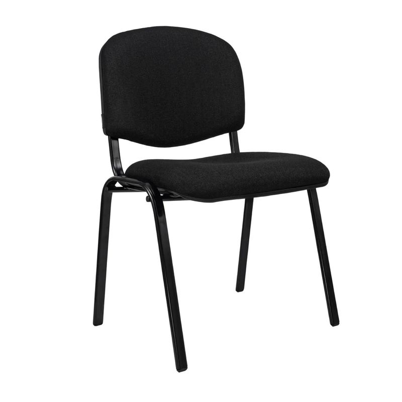 ERGONOMUS - Silla Interlocutora Ergonomus Isósceles Para Oficina o Recepción Negra