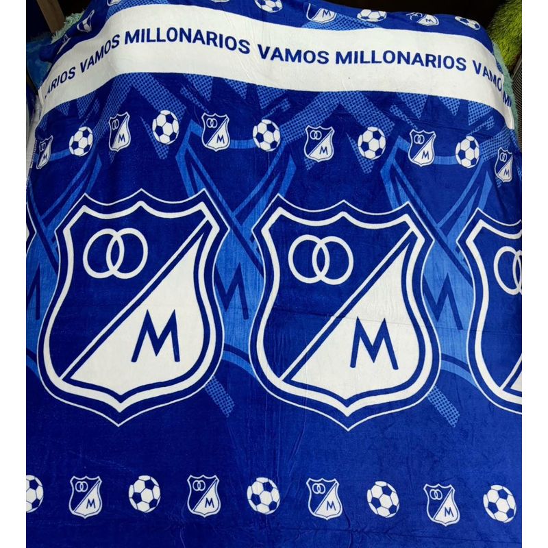 GENERICO - Cobijas de Equipos  ( Millonarios)