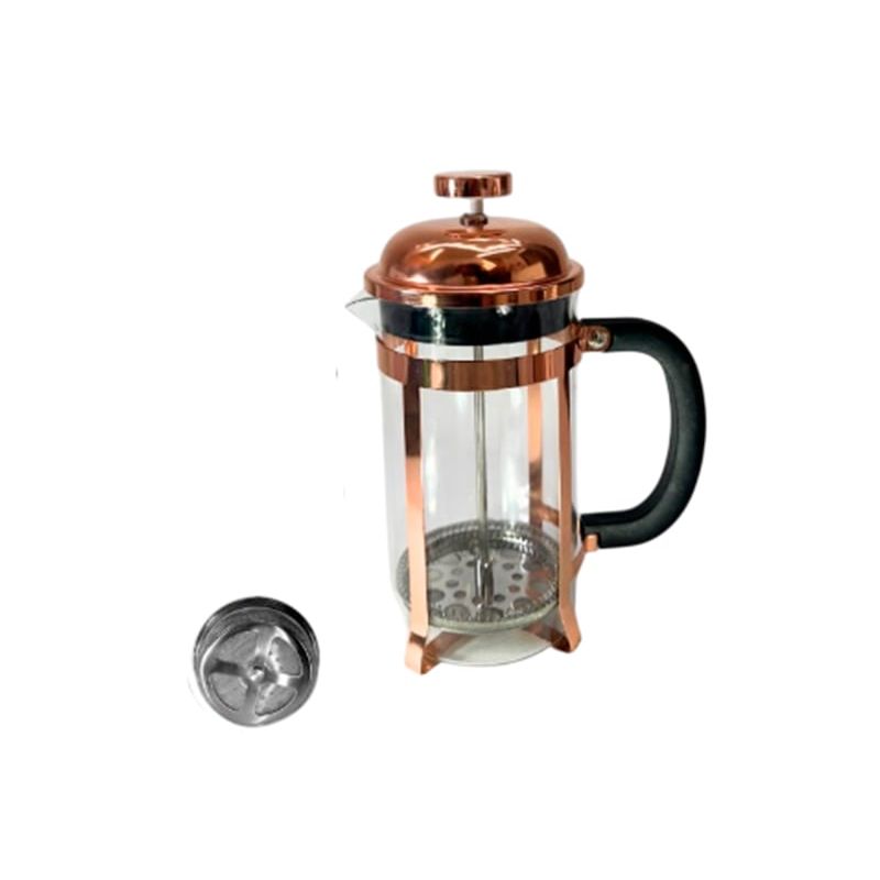 GENERICO - Cafetera Prensa Francesa GC-654 En Vidrio Cafetera De Embolo 1000 Ml