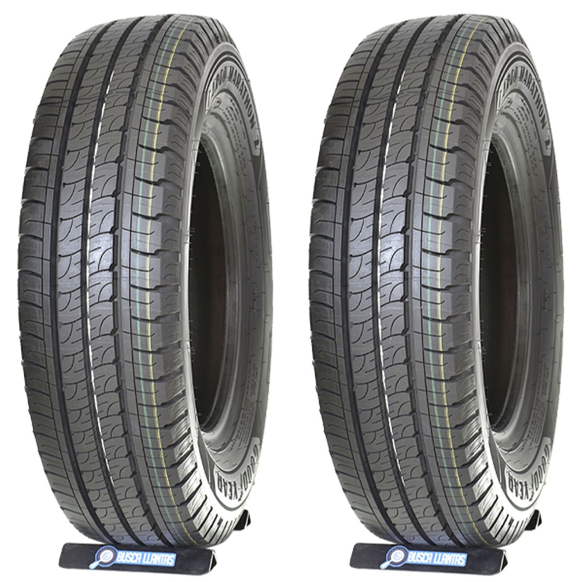 GOODYEAR - Set De 2 Llantas Goodyear 195/75 R16 Cargo Marathon 2