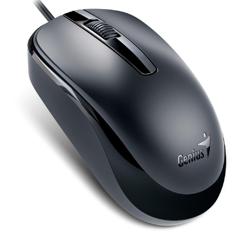 GENIUS - Mouse Alambrico Genius Dx-120 Negro Usb