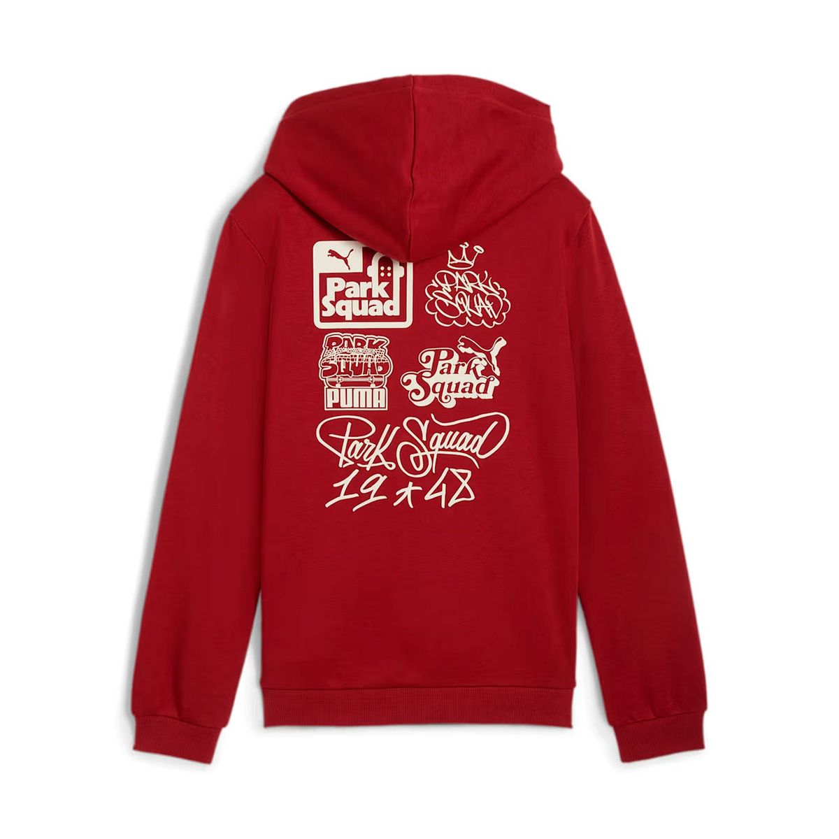 PUMA - Hoody Puma Vinotinto Junior Pm Ess 90S Hoodie Tr B Red