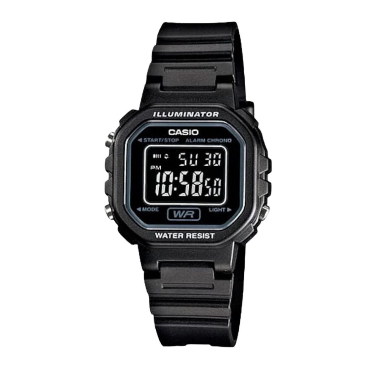 CASIO - Reloj Casio Modelo LA-20WH-1B Diseño Deportivo
