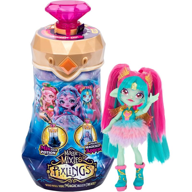 MAGIC MIXIES - Muñeca Magic Mixies Crea Y Mezcla Dragon Amber