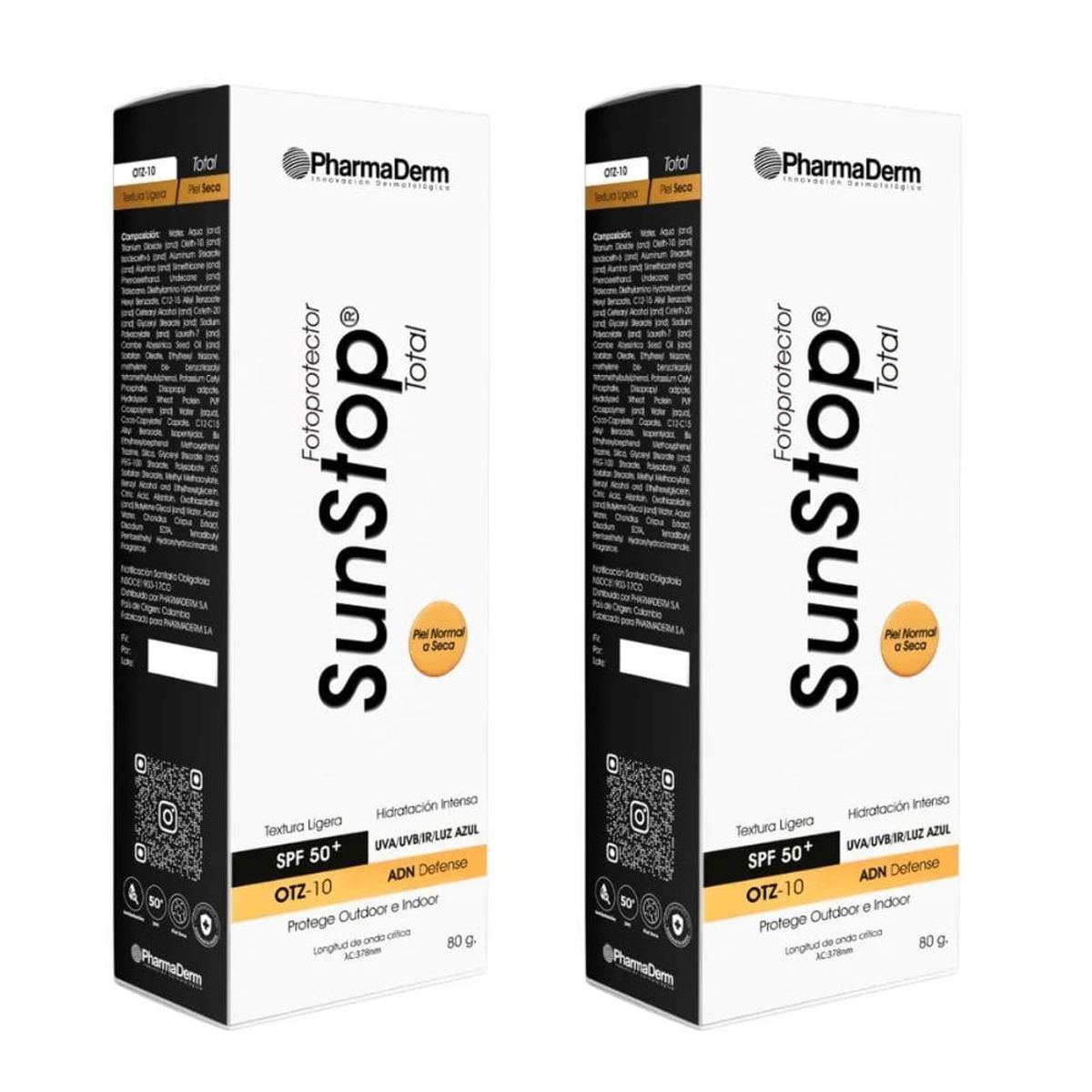 PHARMADERM - Sunstop Total 2un 20% dcto  Pharmaderm