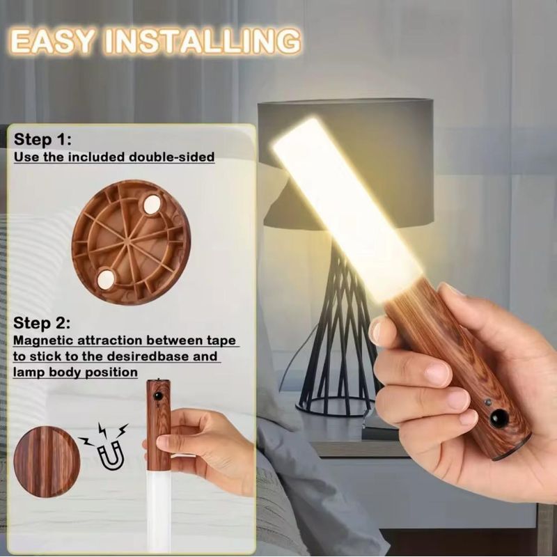 SHUNGA - Lampara con Sensor - Recargable