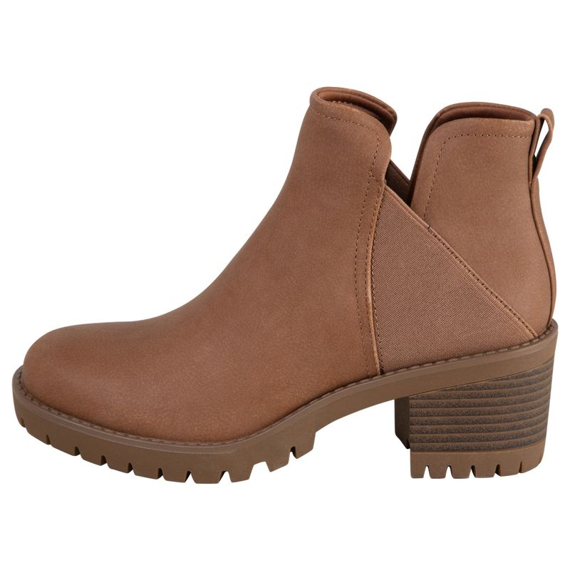 GENERICO - Botines Silky Para Mujer State Street Payless Cogñac