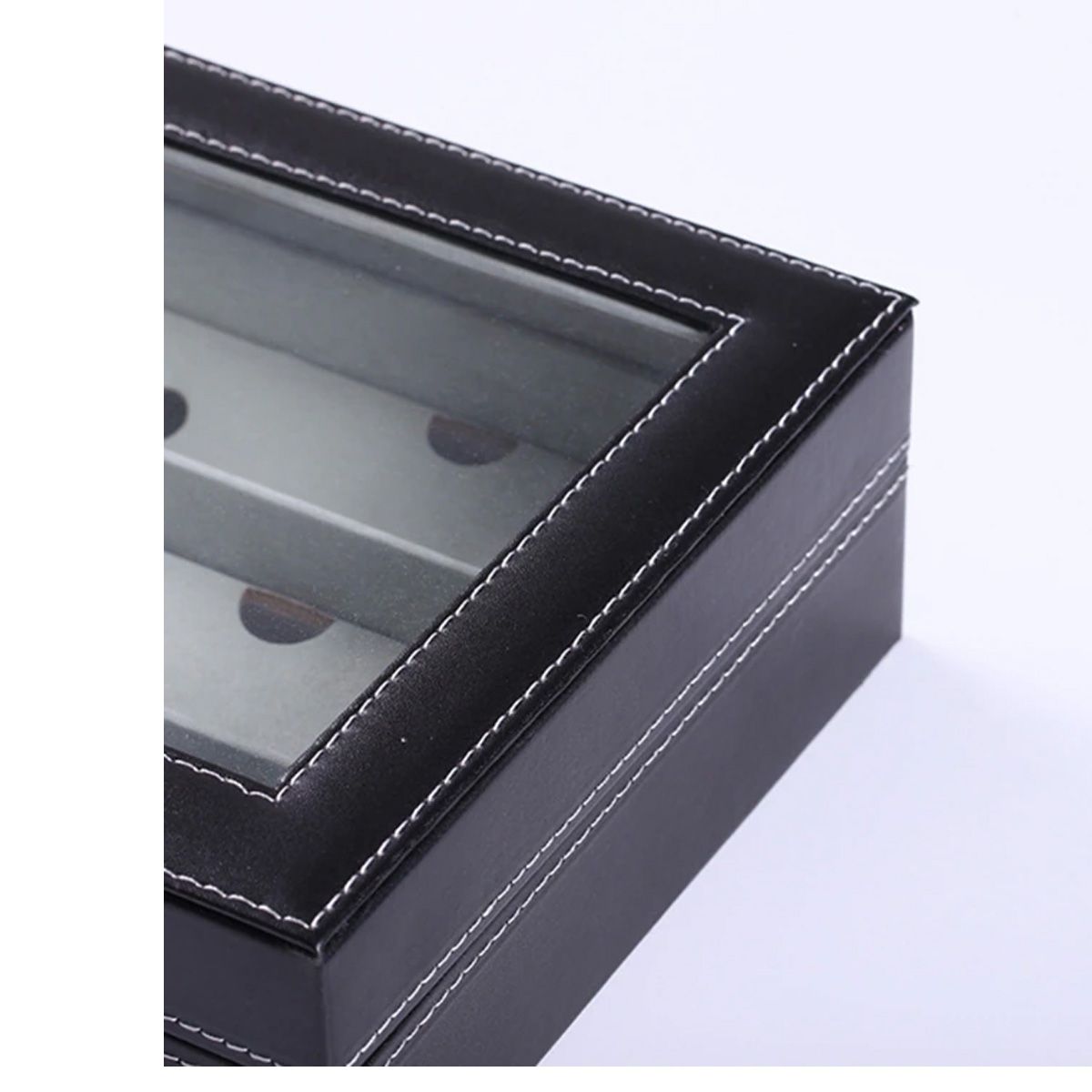 GENERICO - Estuche Caja Organizadora Relojes Y Gafas Lujo Exhibición