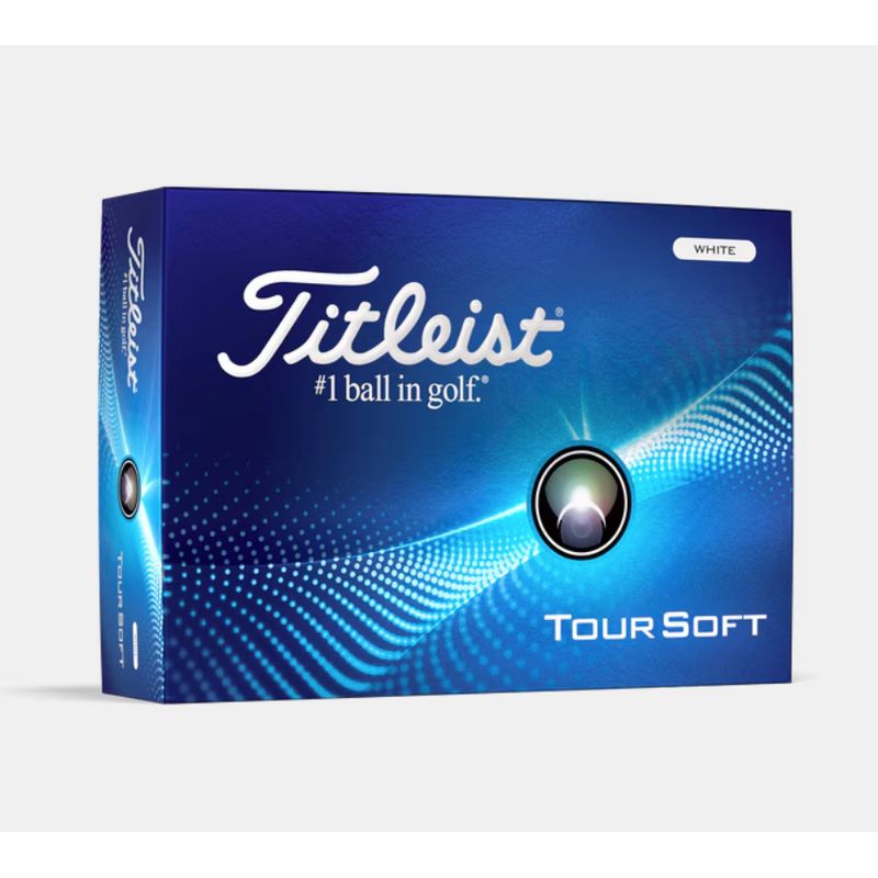 TITLEIST - Bolas de Golf Titleist Tour Soft blancas caja x 12