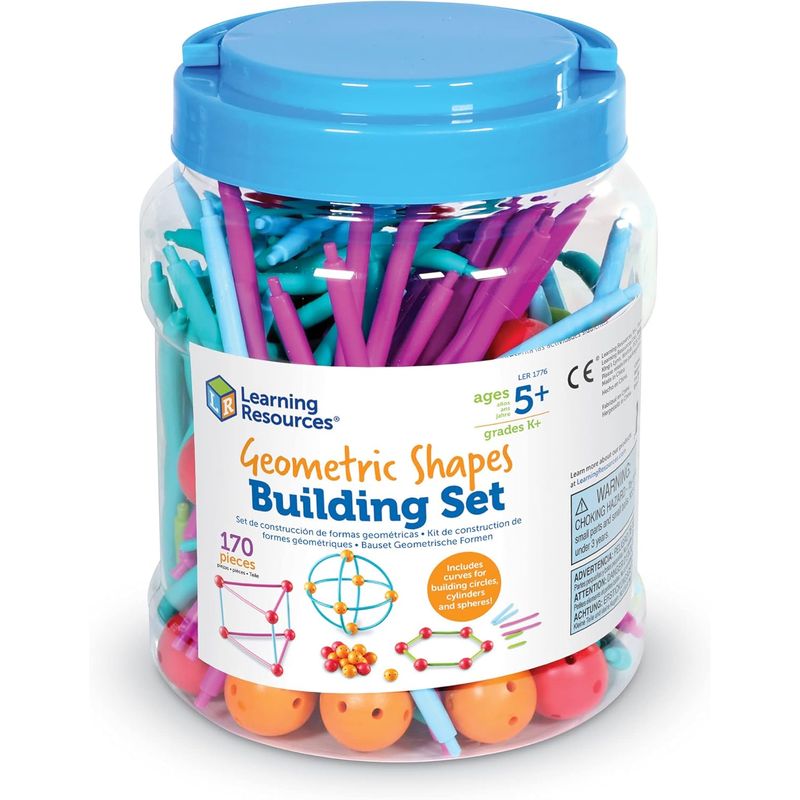 EDUCATIONAL INSIGHTS - Juegos Set De Construcción Formas Geométricas Para Niños