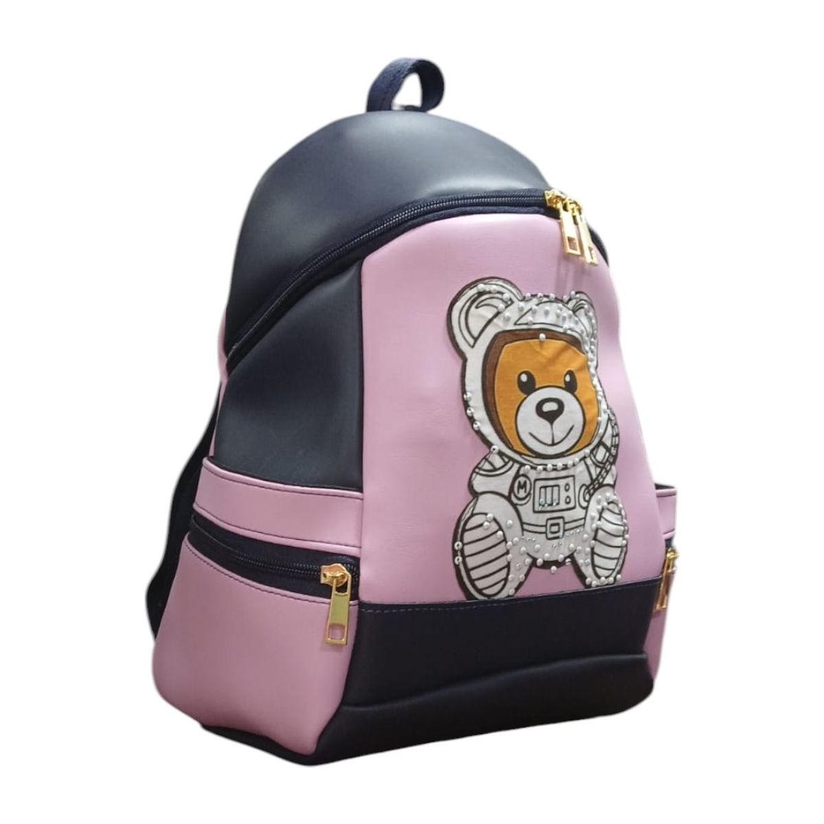 GENERICO - Bolso morral dama erika osito astronauta.---