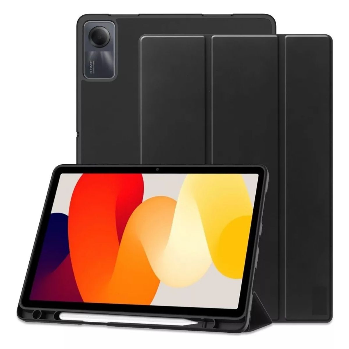 GENERICO - Smart Case Flip Cover para Xiaomi Redmi Pad SE 11