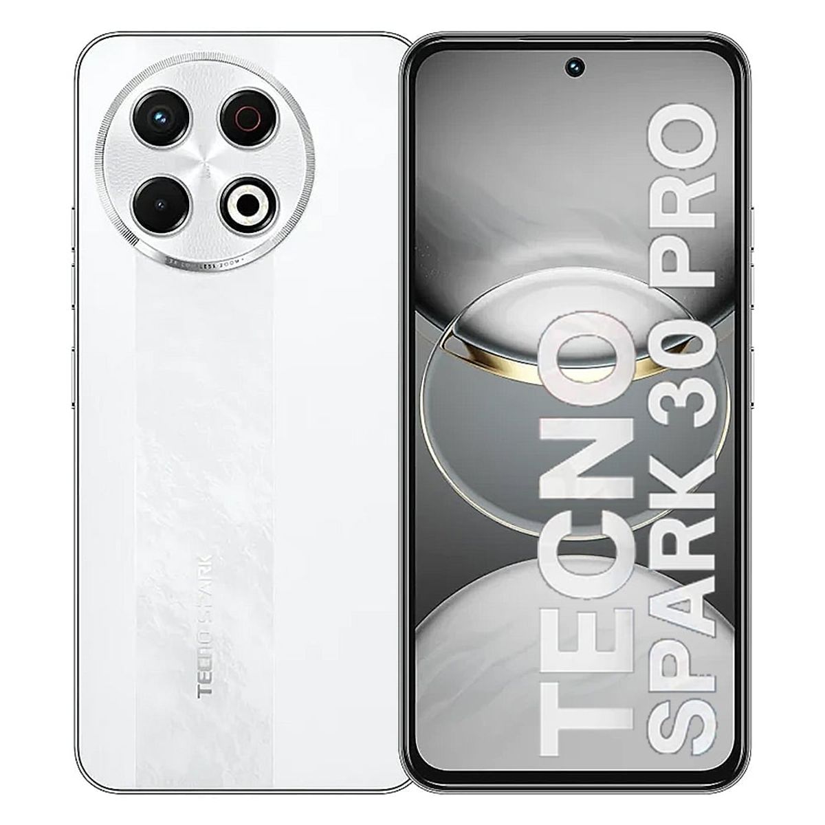 TECNO MOBILE - Celular Tecno Spark 30 PRO 256GB 8GB RAM (Ampliable a 16GB) Blanco