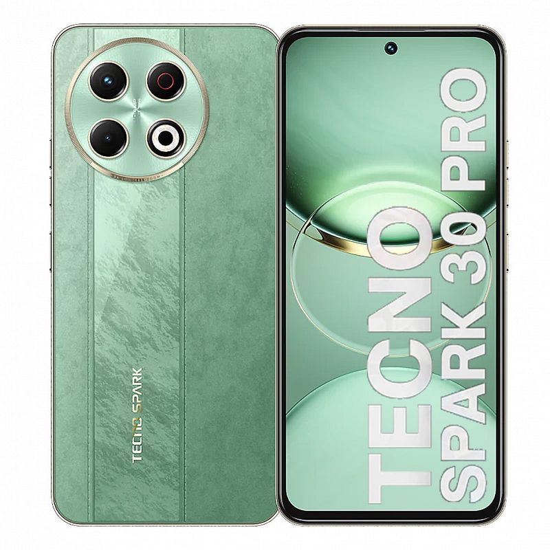 TECNO MOBILE - Celular Tecno Spark 30 PRO 256GB 8GB RAM (Ampliable a 16GB) Verde