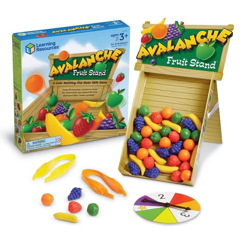 JUGANDO Y EDUCANDO - Juego Didáctico De Avalancha Frutas Motricidad Para Niños
