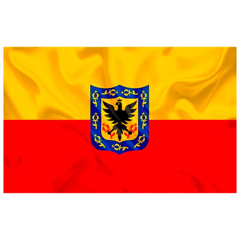 GENERICO - Bandera Capital Bogotá Dc Con Escudo 1mtr X15mt Exterior