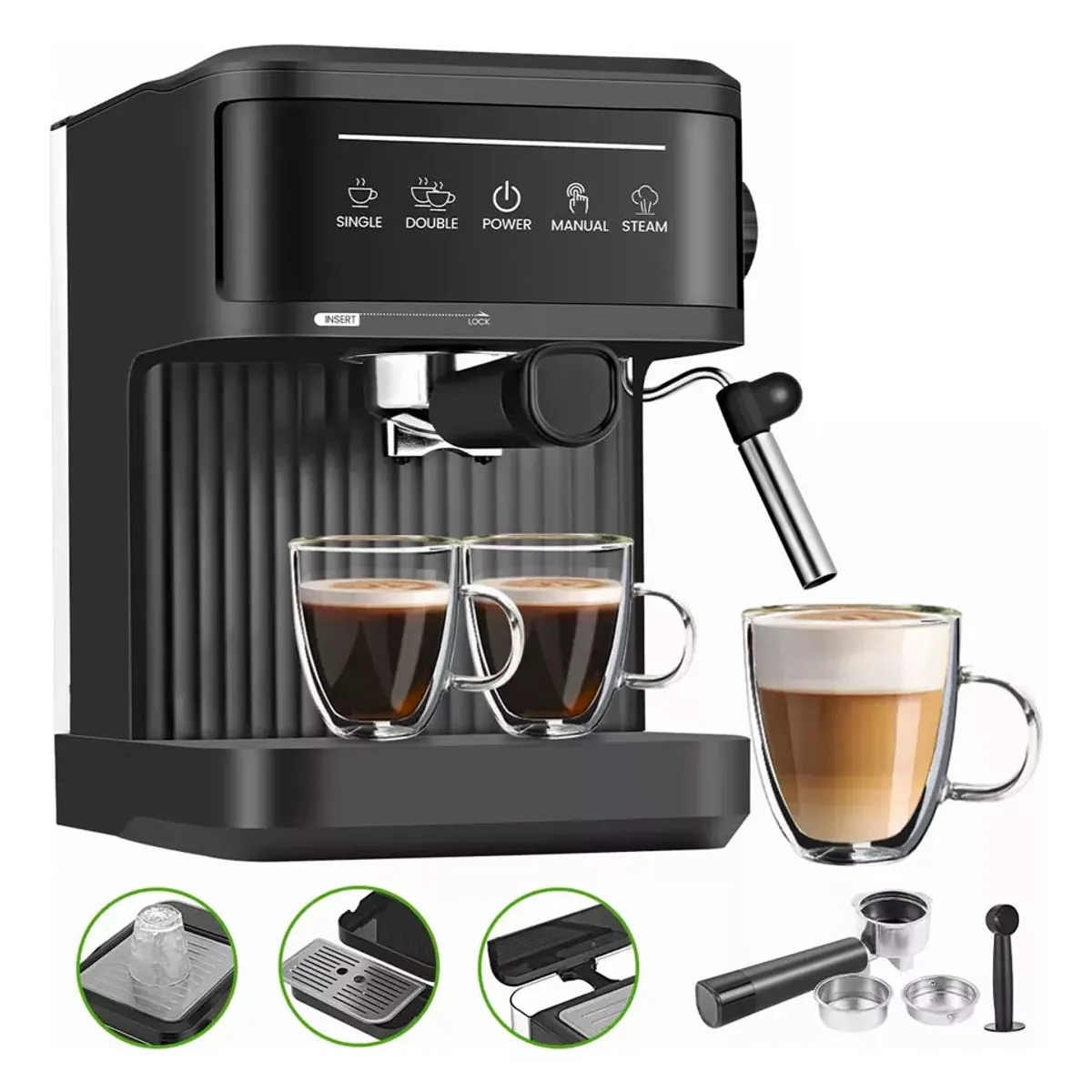 GENERICO - Maquina de café expreso profesional