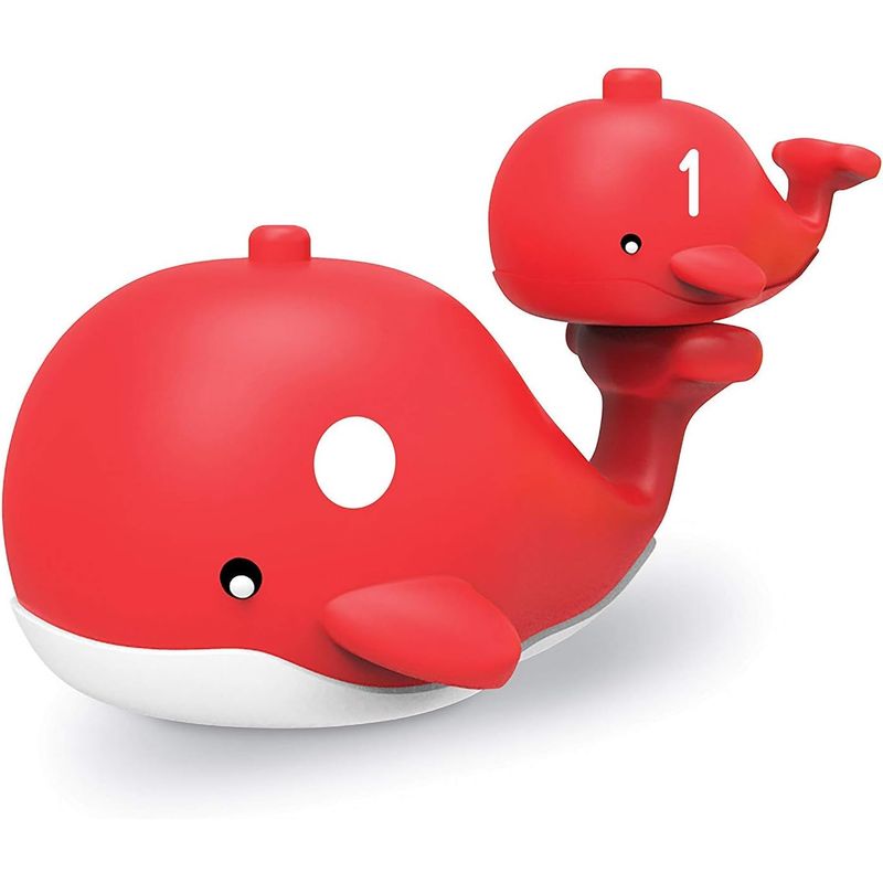 JUGANDO Y EDUCANDO - Juego Didáctico Ballenas Apilables Coloridas Para Niños