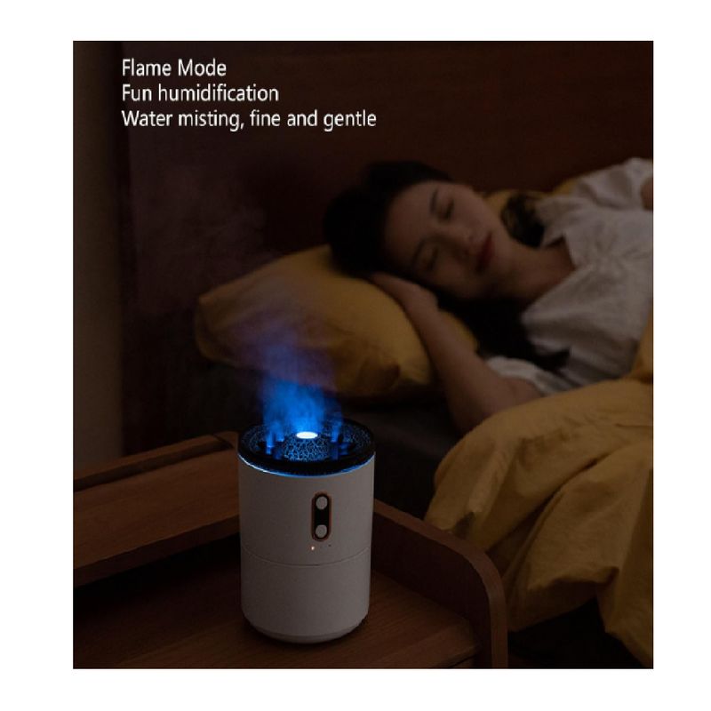 GENERICO - HUMIDIFICADOR PORTATIL CON FORMA DE VOLCAN VLZ-355