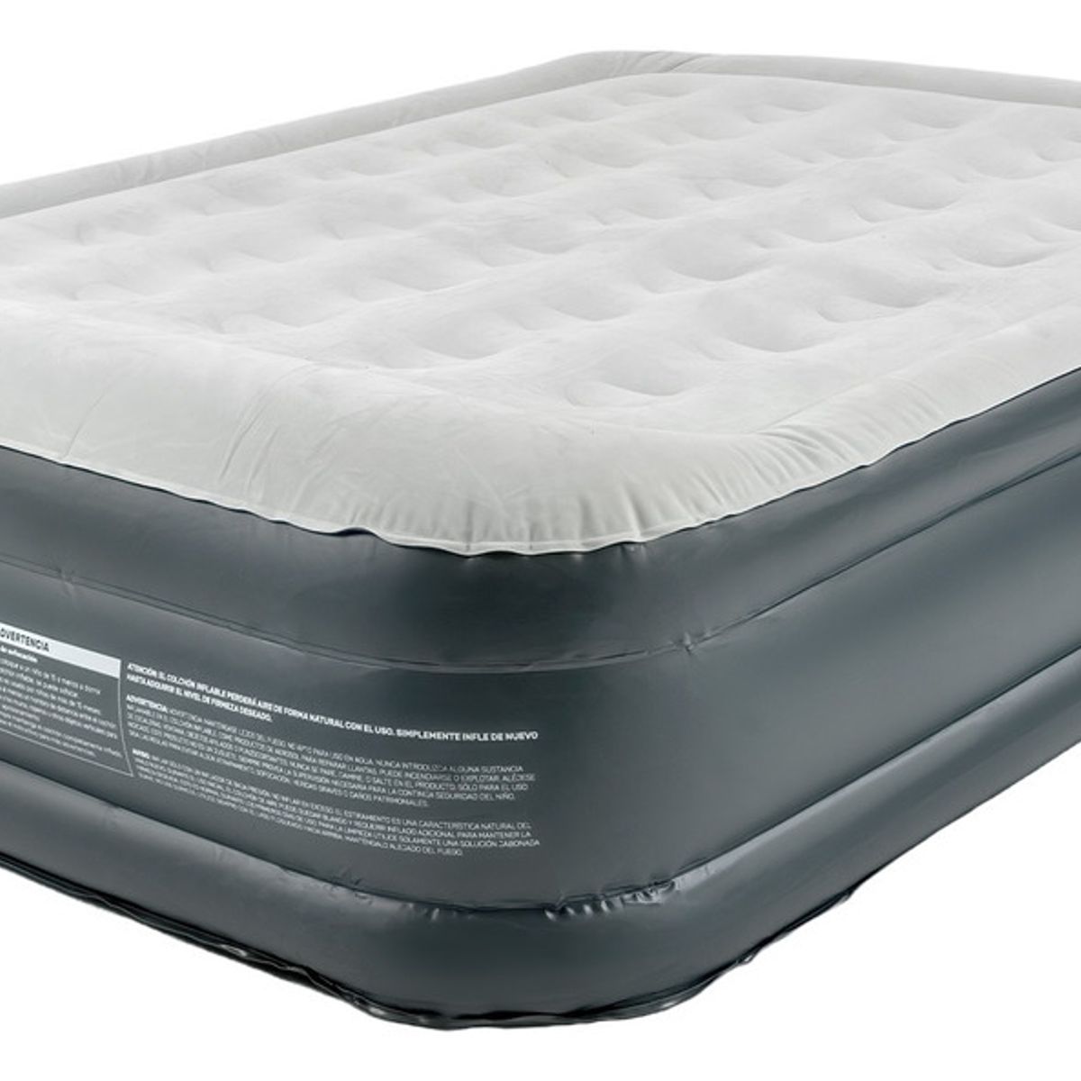 NANOFORT - Colchón Inflable Con Bomba De Aire Eléctrica