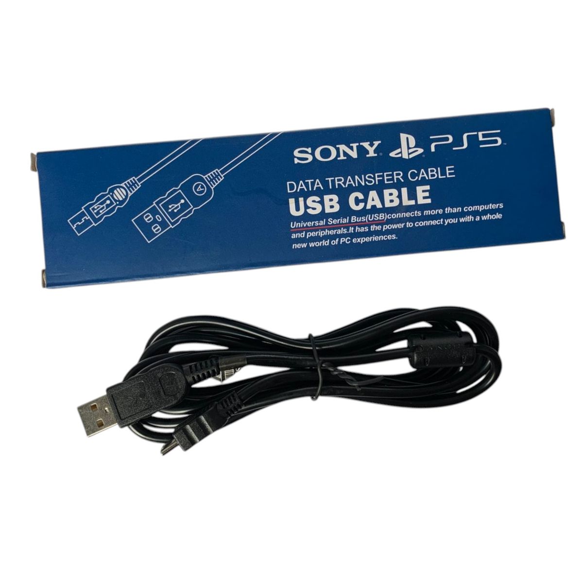 GENERICO - Cable Cargador Para Controles Ps5 Tipo C 1.8 Mts