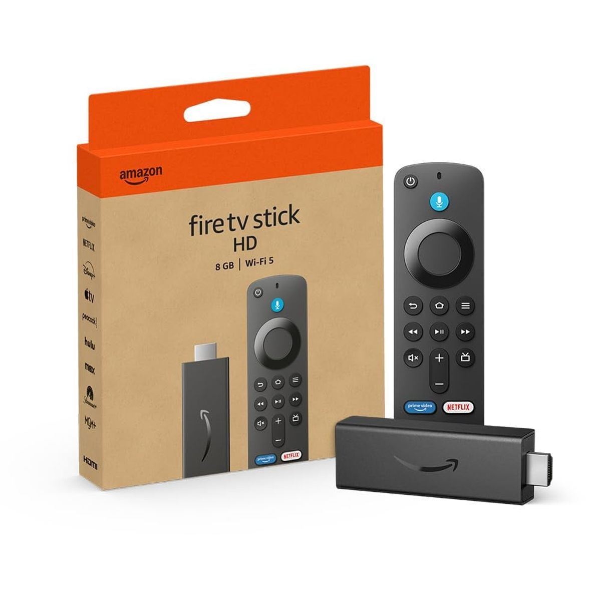 AMAZON - Amazon Fire TV Stick Hd  de voz 3ª generación ORIGINAL