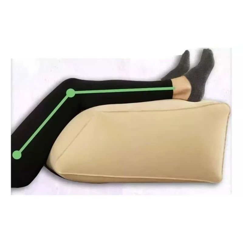 GENERICO - Cojín Almohada Elevadora Piernas Cadera Inflable Ortopédica
