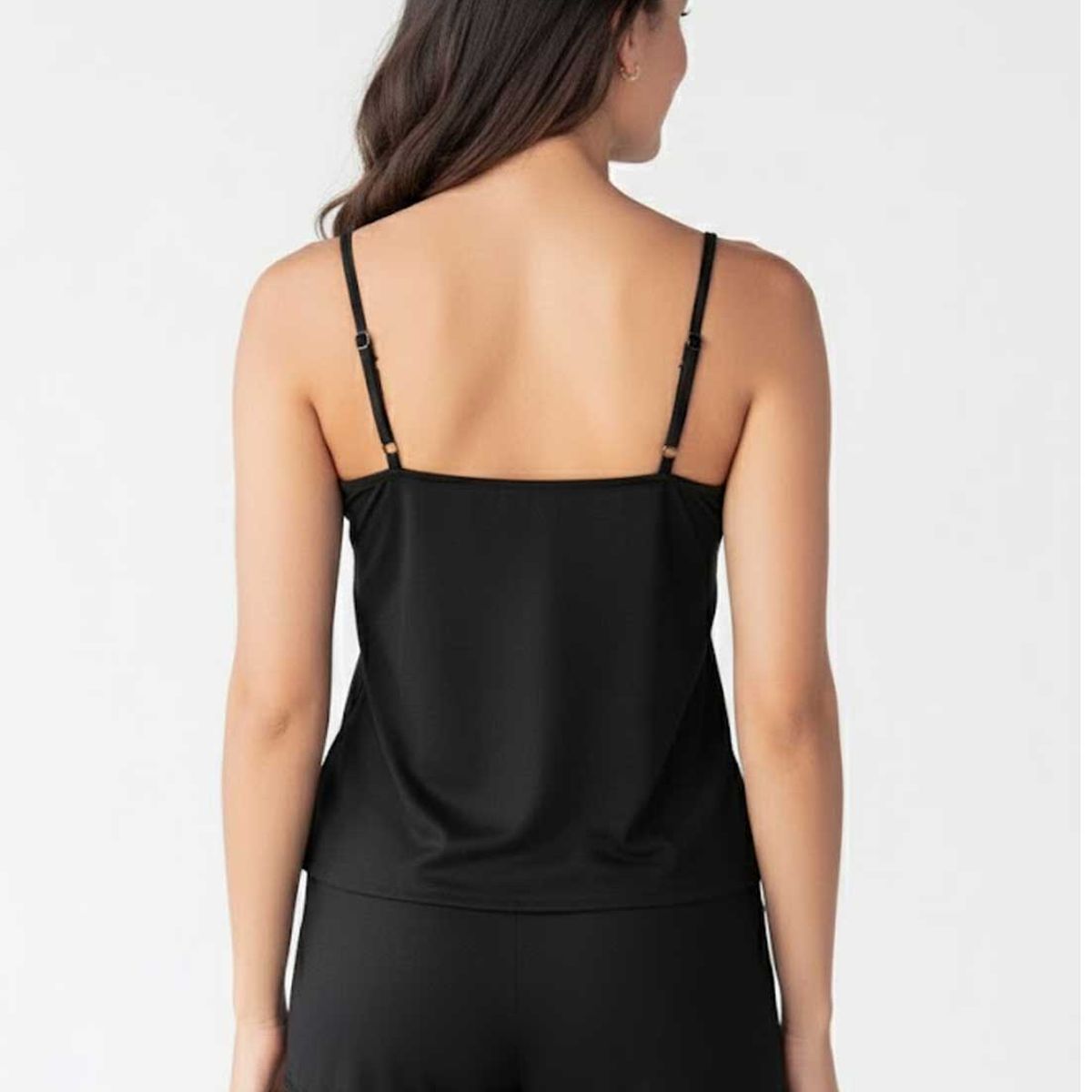 FORMAS INTIMAS - Pijama Mujer Negro Fi 106700