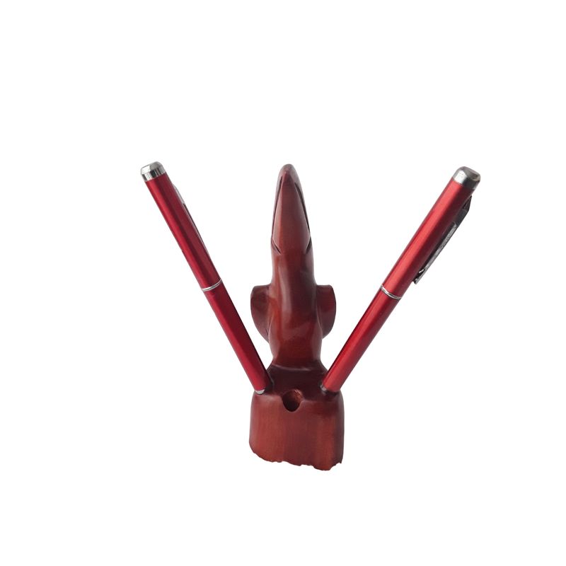 GENERICO - PORTALAPICES O SOPORTE PARA ESFERO TALLA EN MADERA
