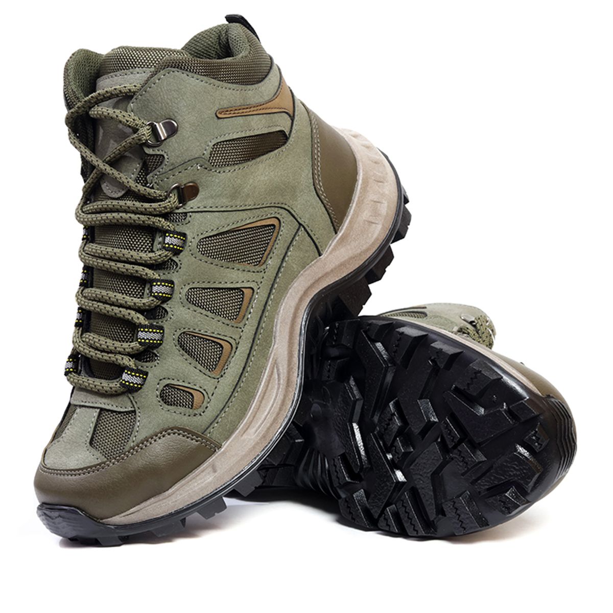 INCO - Botas Outdoor Hombre Café INCO Machín