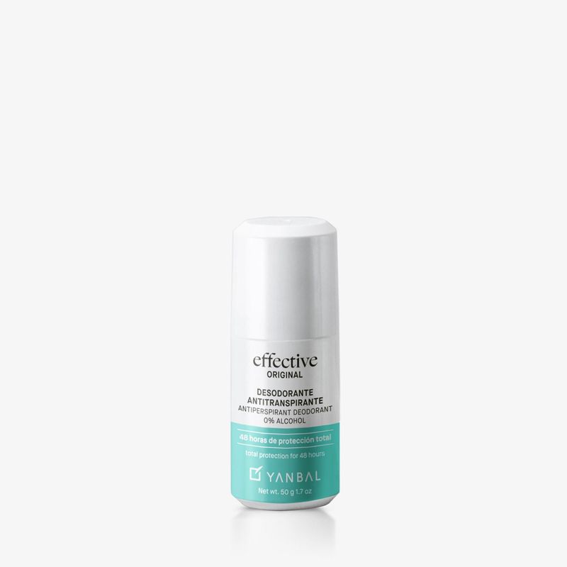 YANBAL - Desodorante antitranspirante Effective Original 50g