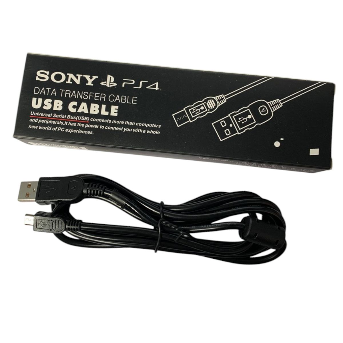 GENERICO - Cable Cargador Para Controles Ps4 Tipo V8 1.8 Mts