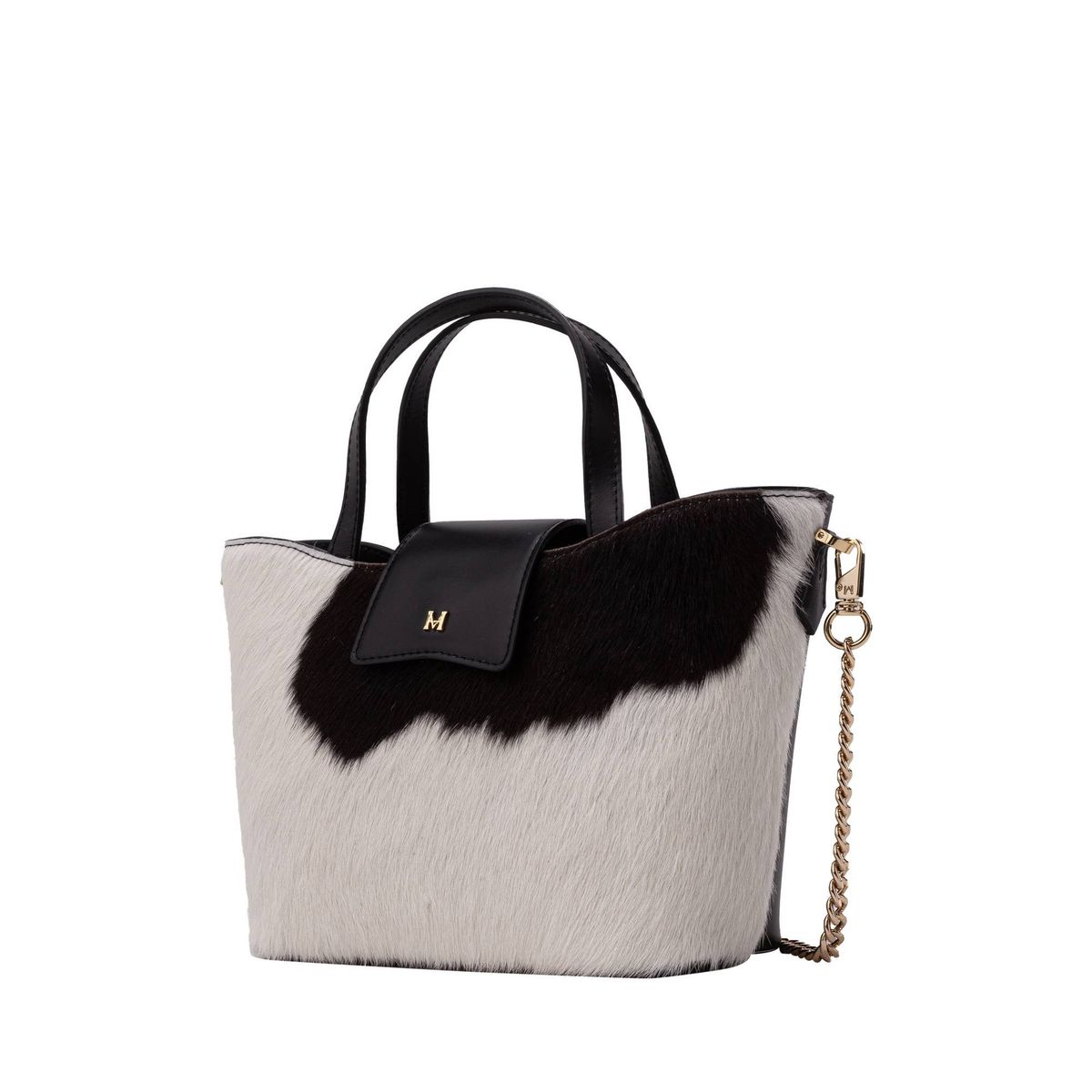 MARIO HERNANDEZ - Tote Alas Mini Vaca Negro Jungla