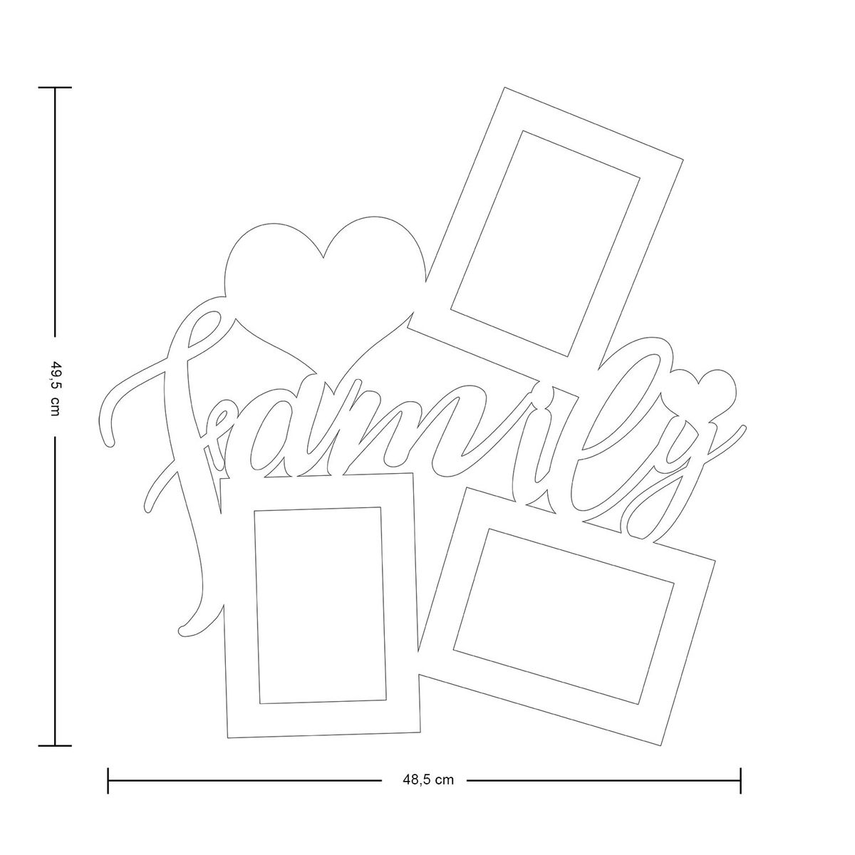 XTREME - Portarretrato TR Family- F1 485cm x 495cm Color Amarillo y Gris Claro
